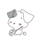 Kathi Dog Puppy Cute Cute（個別スタンプ：6）