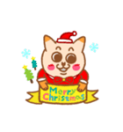 [howdiemeow] Spend Christmas with you（個別スタンプ：2）