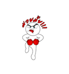 Cool Circle Head（個別スタンプ：3）