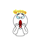 Cool Circle Head（個別スタンプ：14）