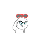 Cool Circle Head（個別スタンプ：22）
