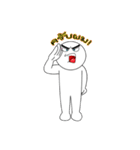 Cool Circle Head（個別スタンプ：34）