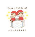 バイリンガルスタンプ for クリスマス（個別スタンプ：3）