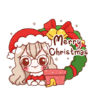 Little Santa Merry Christmas Sticker（個別スタンプ：3）