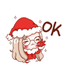 Little Santa Merry Christmas Sticker（個別スタンプ：5）