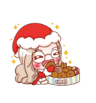 Little Santa Merry Christmas Sticker（個別スタンプ：9）