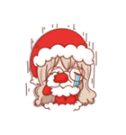 Little Santa Merry Christmas Sticker（個別スタンプ：12）