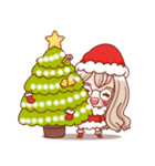 Little Santa Merry Christmas Sticker（個別スタンプ：14）