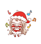 Little Santa Merry Christmas Sticker（個別スタンプ：17）