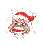 Little Santa Merry Christmas Sticker（個別スタンプ：18）