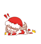 Little Santa Merry Christmas Sticker（個別スタンプ：21）