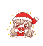 Little Santa Merry Christmas Sticker（個別スタンプ：24）