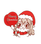 Little Santa Merry Christmas Sticker（個別スタンプ：27）