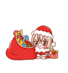 Little Santa Merry Christmas Sticker（個別スタンプ：30）