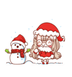 Little Santa Merry Christmas Sticker（個別スタンプ：32）