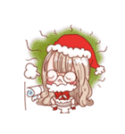 Little Santa Merry Christmas Sticker（個別スタンプ：35）