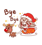 Little Santa Merry Christmas Sticker（個別スタンプ：40）