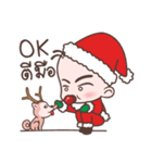 Aum-Aum Santa Cosplay（個別スタンプ：8）