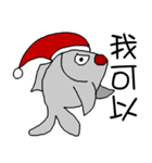 Dead eyes fish Christmas（個別スタンプ：3）