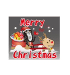 Monkey Boss Family-Merry Christmas（個別スタンプ：2）