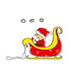 elk+Santa Claus（個別スタンプ：5）