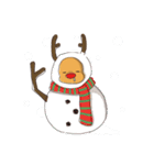 elk+Santa Claus（個別スタンプ：13）