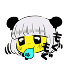 謎のパンダとおともだち（個別スタンプ：24）