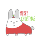 Wolfie the Bunny - Christmas ＆ New Year（個別スタンプ：1）