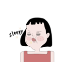 A bright and cute girl（個別スタンプ：20）