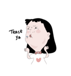 A bright and cute girl（個別スタンプ：29）