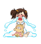Punch Baby Girl（個別スタンプ：7）