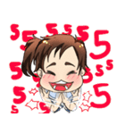 Punch Baby Girl（個別スタンプ：8）
