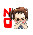 Punch Baby Girl（個別スタンプ：12）