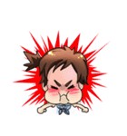 Punch Baby Girl（個別スタンプ：16）