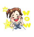 Punch Baby Girl（個別スタンプ：18）
