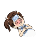 Punch Baby Girl（個別スタンプ：29）