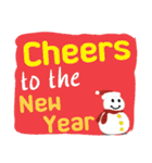 40 Merry Christmas ＆ Happy New Year（個別スタンプ：22）