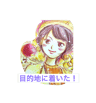 夢を描くイラストレーター（個別スタンプ：3）