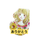 夢を描くイラストレーター（個別スタンプ：8）