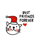 Cute Cat,Merry x'mas and Happy New year.（個別スタンプ：10）