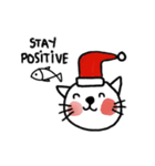 Cute Cat,Merry x'mas and Happy New year.（個別スタンプ：16）