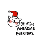 Cute Cat,Merry x'mas and Happy New year.（個別スタンプ：19）