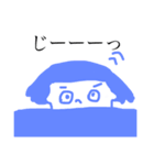ムラサキガールズとアオボーイ（個別スタンプ：24）
