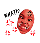 子供っちHappy顔スタンプ（3）（個別スタンプ：1）