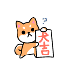 大阪弁の柴犬さん 冬（個別スタンプ：39）