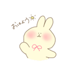 きいろいうさぎさん（個別スタンプ：1）