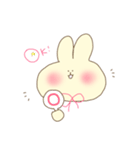 きいろいうさぎさん（個別スタンプ：5）