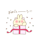 きいろいうさぎさん（個別スタンプ：7）