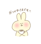 きいろいうさぎさん（個別スタンプ：14）