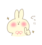 きいろいうさぎさん（個別スタンプ：21）